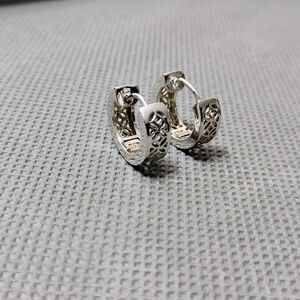 Sterling Silver Hoop Earrings